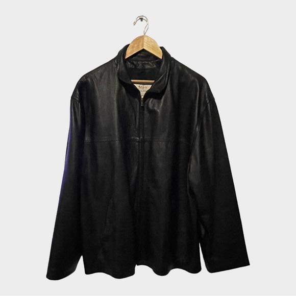 Black Leather Jacket - Picture 1 of 3